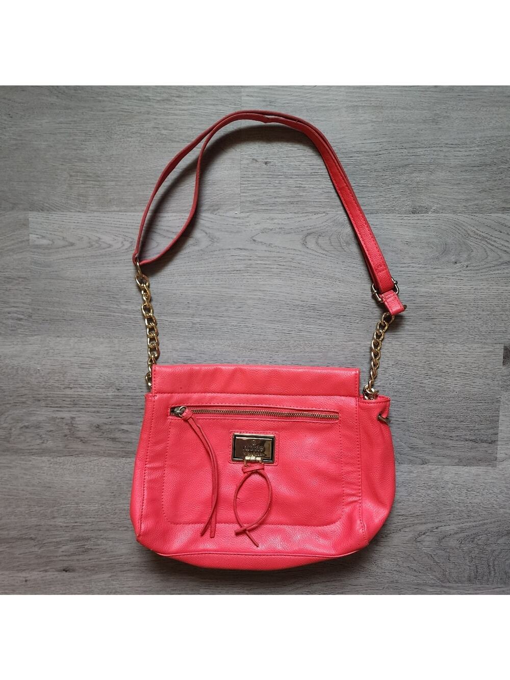 Nicole by Nicole Miller Coral Crossbody Shoulder Tote Casual Everyday Handbag